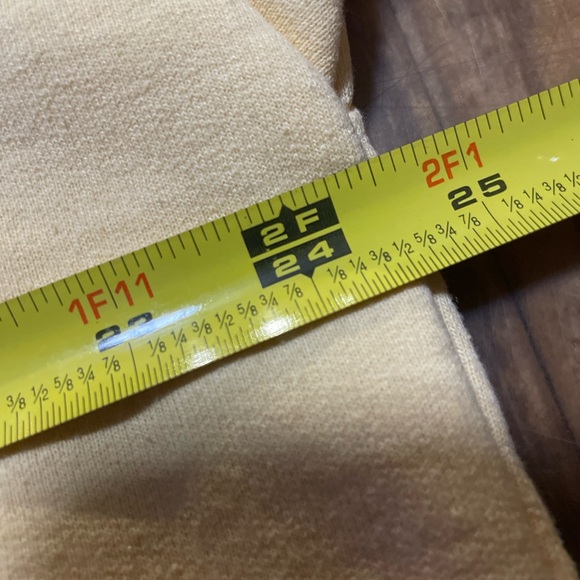 Vintage Floral Embroidered Yellow Sweatshirt with Collar Women’s XL pretty - Picture 4 of 7